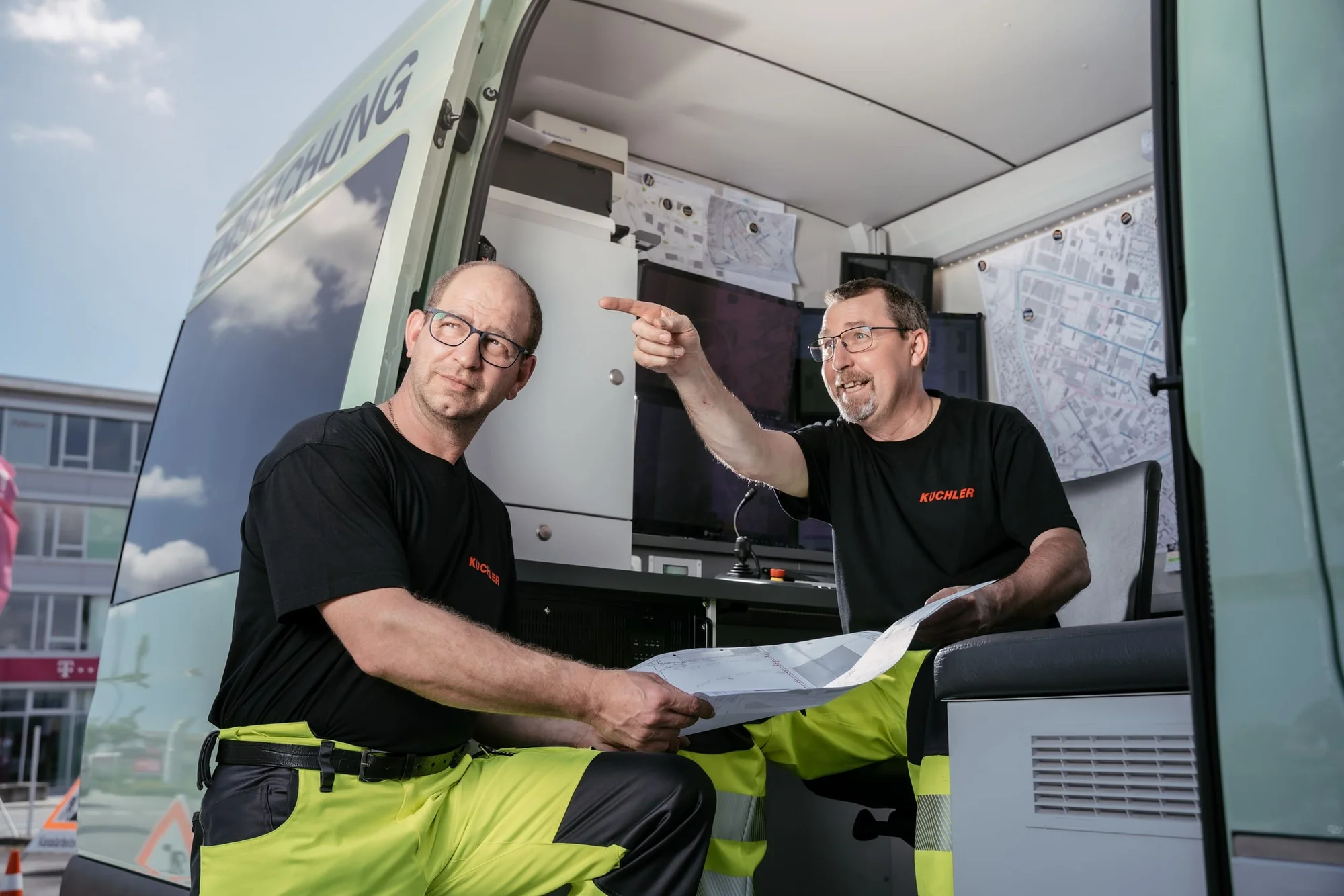 Ablauf der Kanalreinigung in Kirchenthumbach